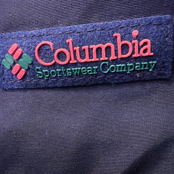 Vintage Columbia Powder Keg Jacket Mens L Navy Teal Pink 3in1 Zip Ski Snowboard - Picture 2 of 15